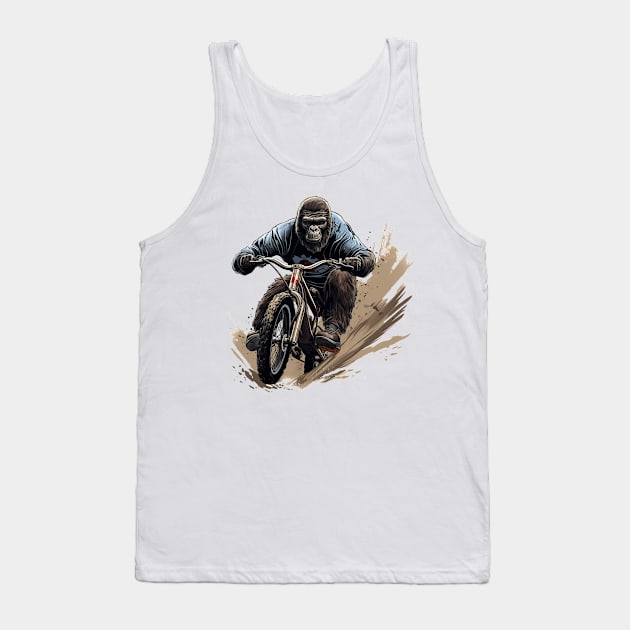 gorilla rider Tank Top by weirdesigns